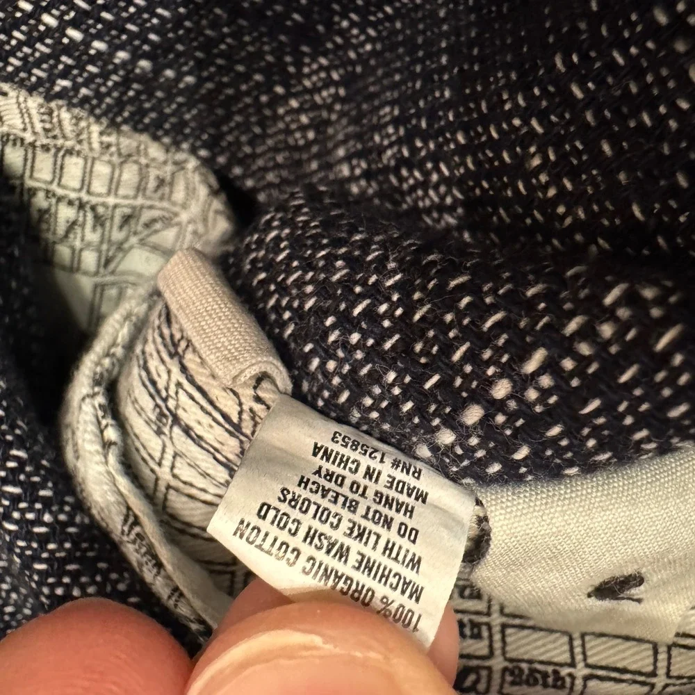 Taylor Stitch Navy Apres Organic Cotton Jogger Pants Mens Medium Drawstring